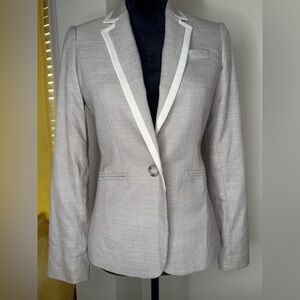 Tommy Hilfiger Beige/ Tan Career Blazer Size 2